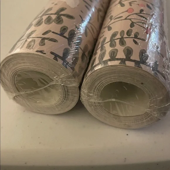 2 RoomMates Clara Jean Folklore Forest Neutral Vinyl Peel Stick Matte Wallpaper